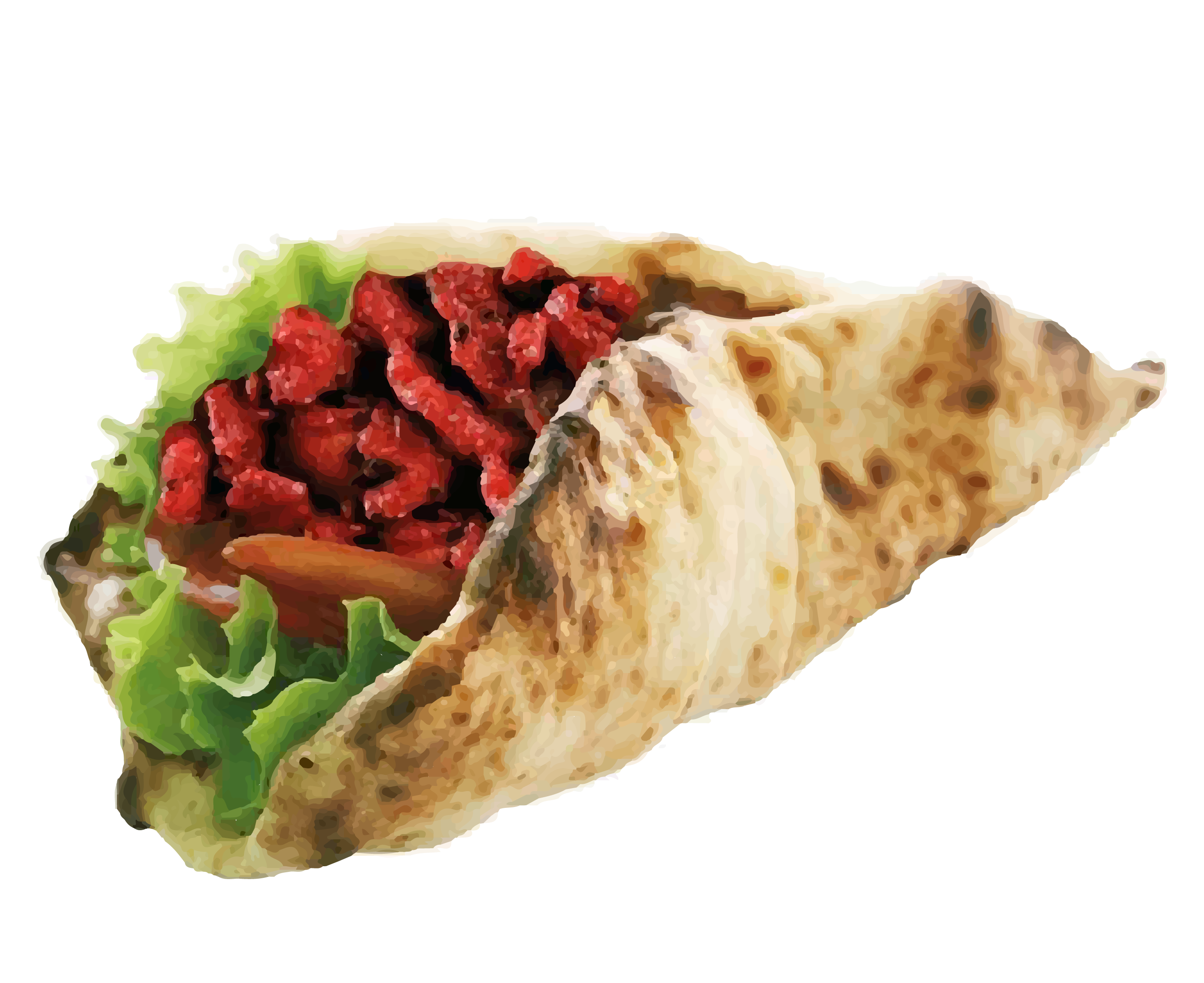 Naan Poulet Tandoori - Restaurant indien ZulFood Rennes